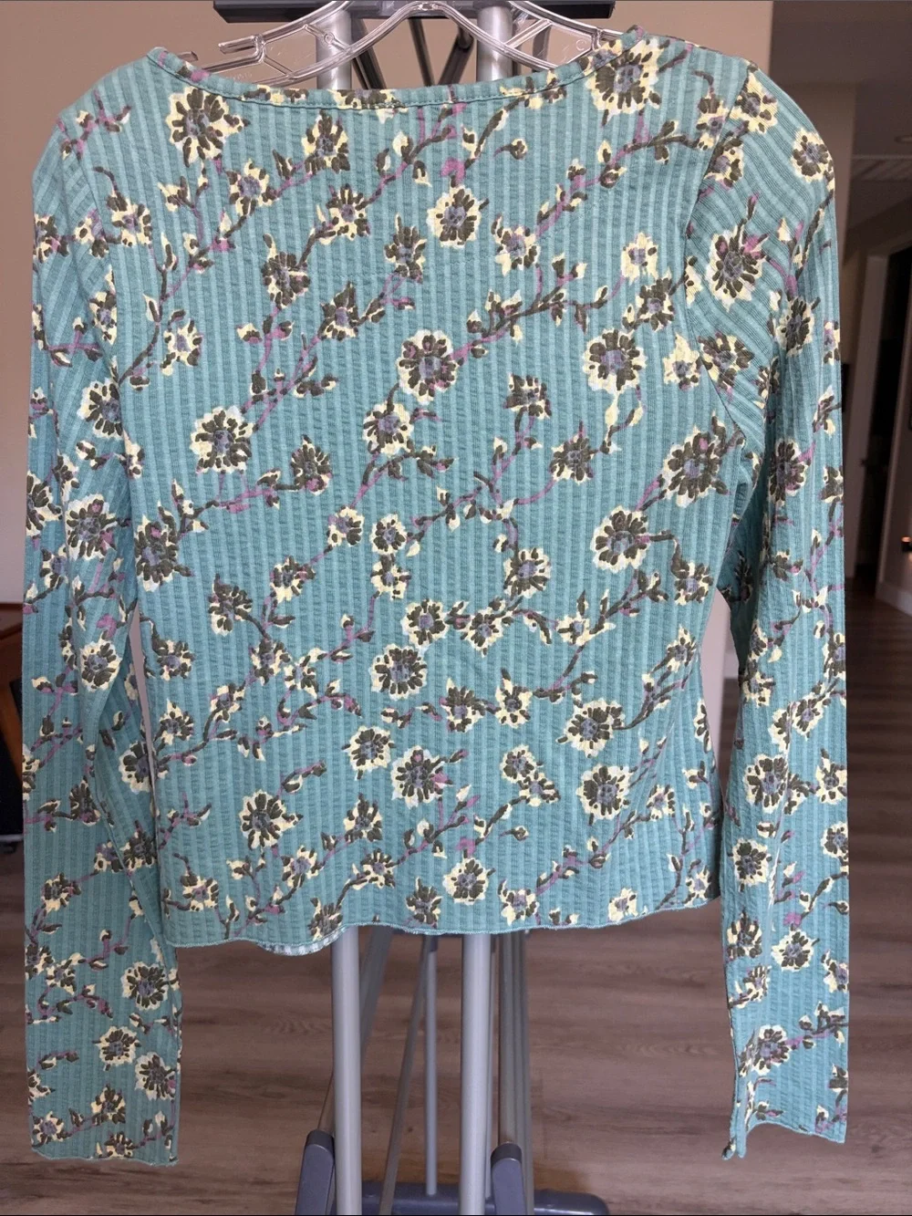 Free People Tilly Long-Sleeve Crop Cardigan (Med) (NWOT)